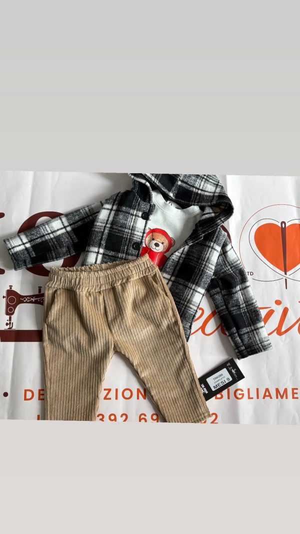 Coordinato Orsetto 3 pezzi